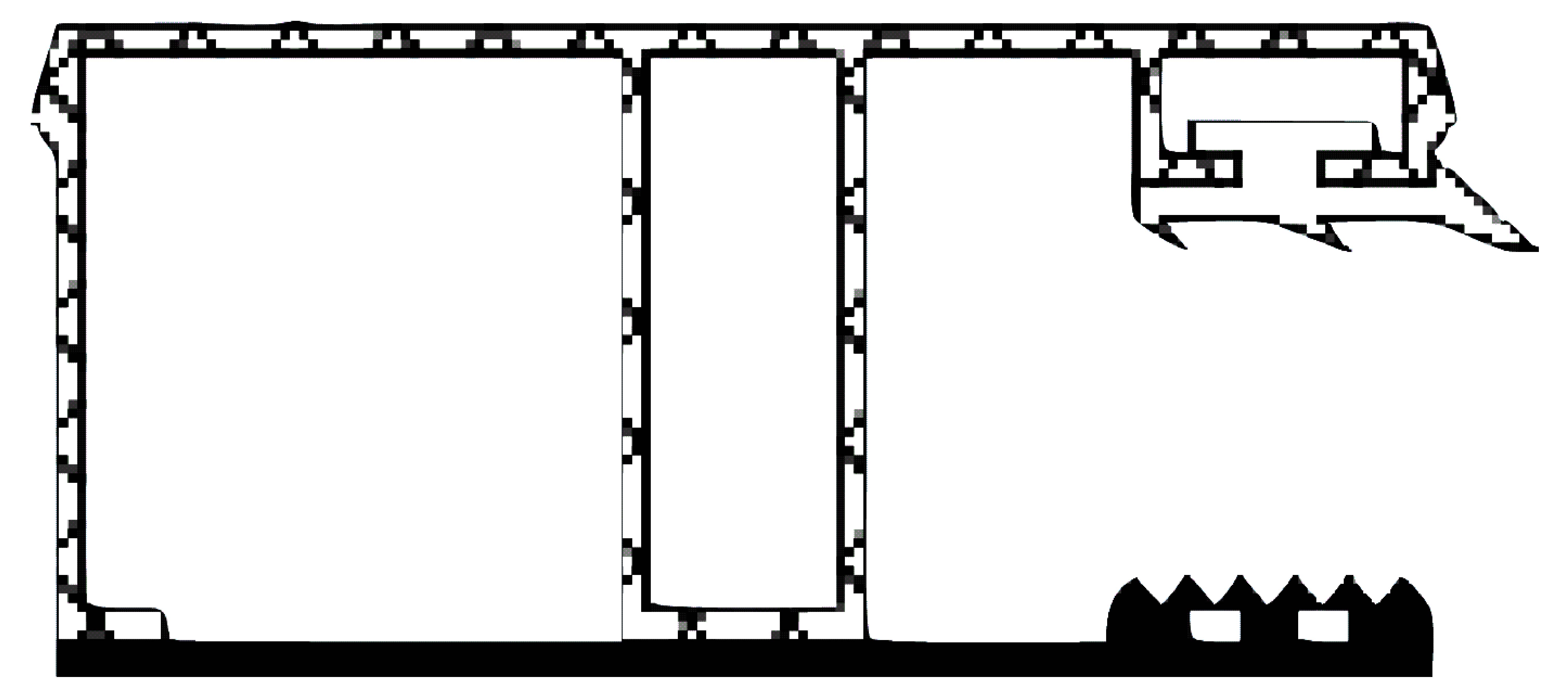 Auflagegummi 60 mm - Auflageband für 16 mm Profile