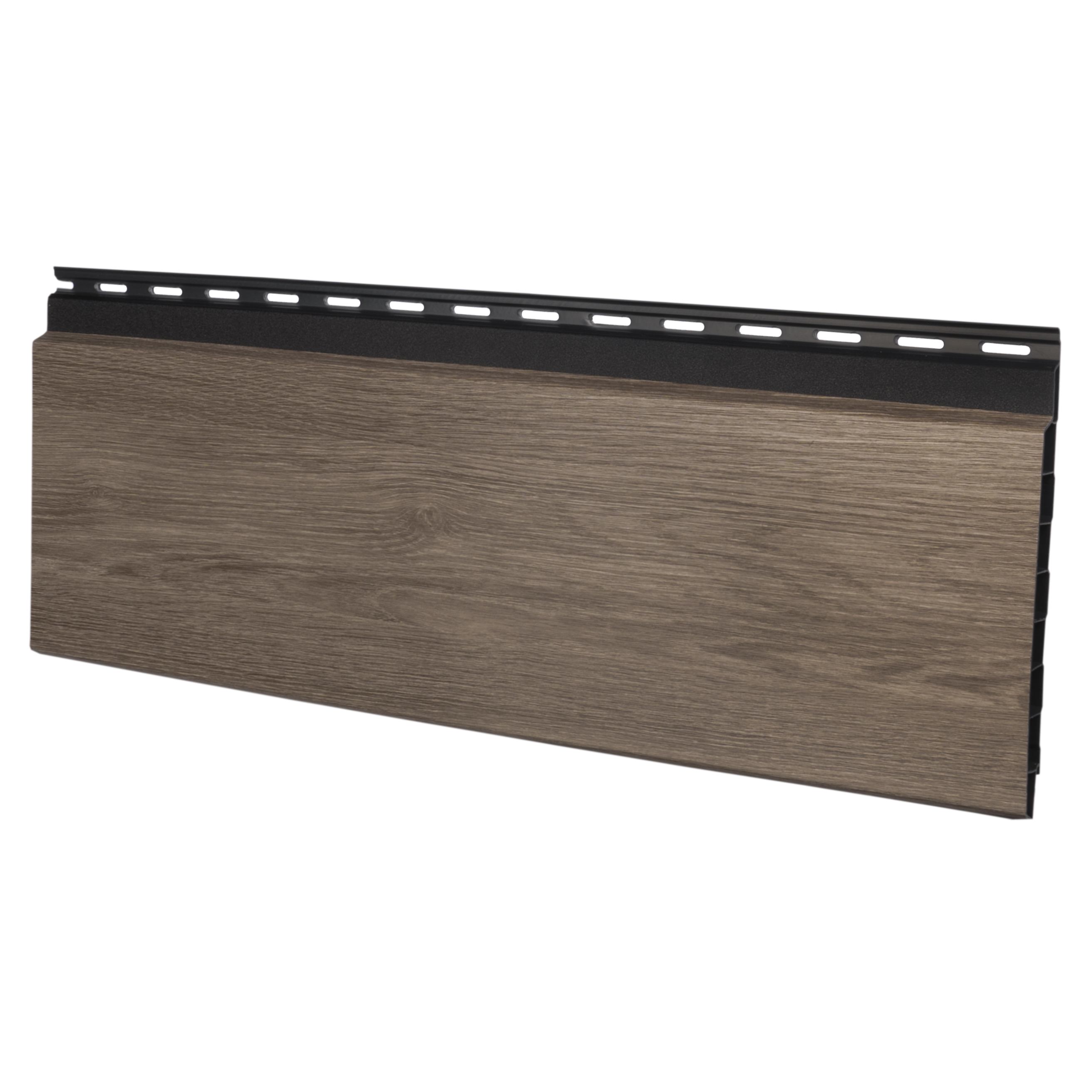 Rhombusleiste Kunststoff MIKUPAN® 180 Flex Rhombusfassade Sheffield Oak Grey - Schattenfuge